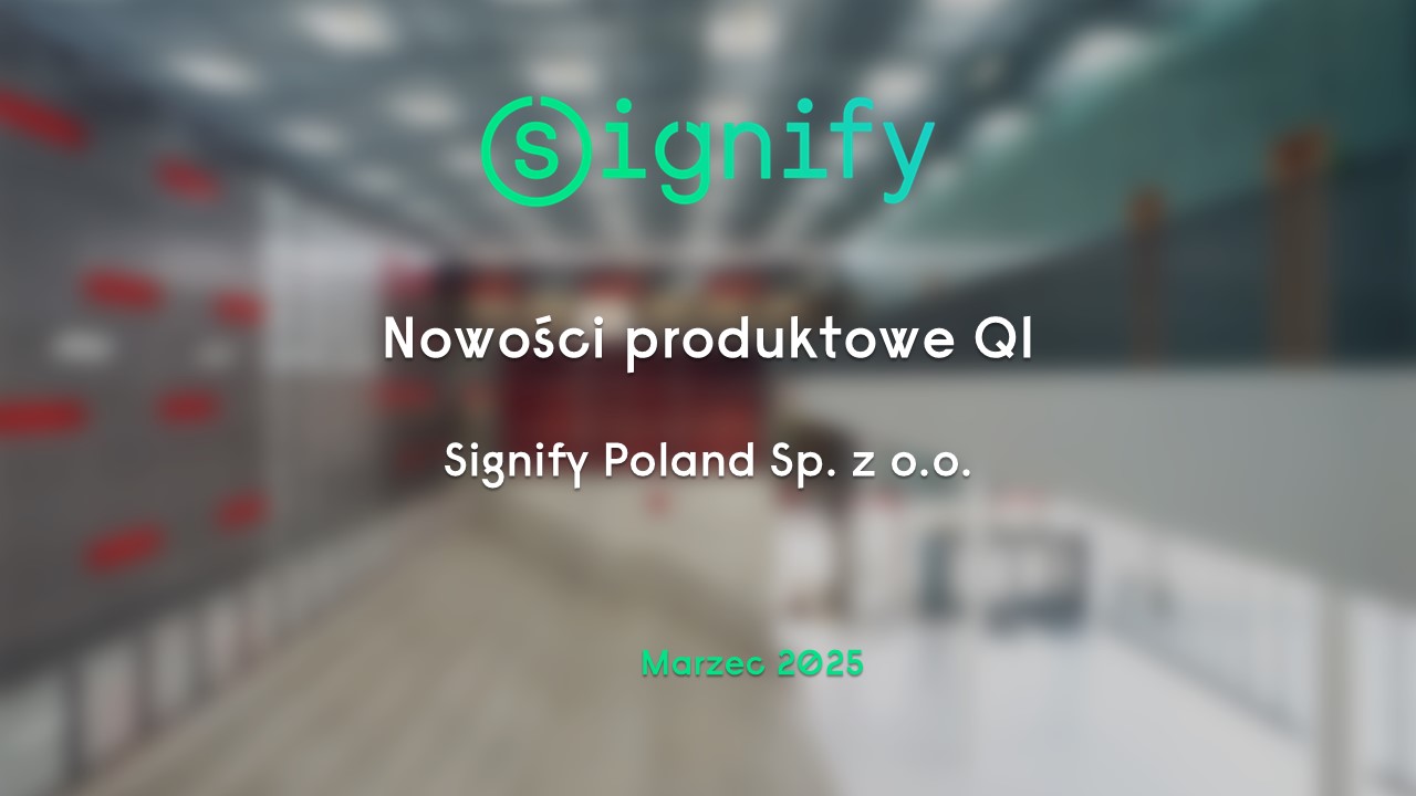 Nowości Produktowe Signify Poland Q1 2025