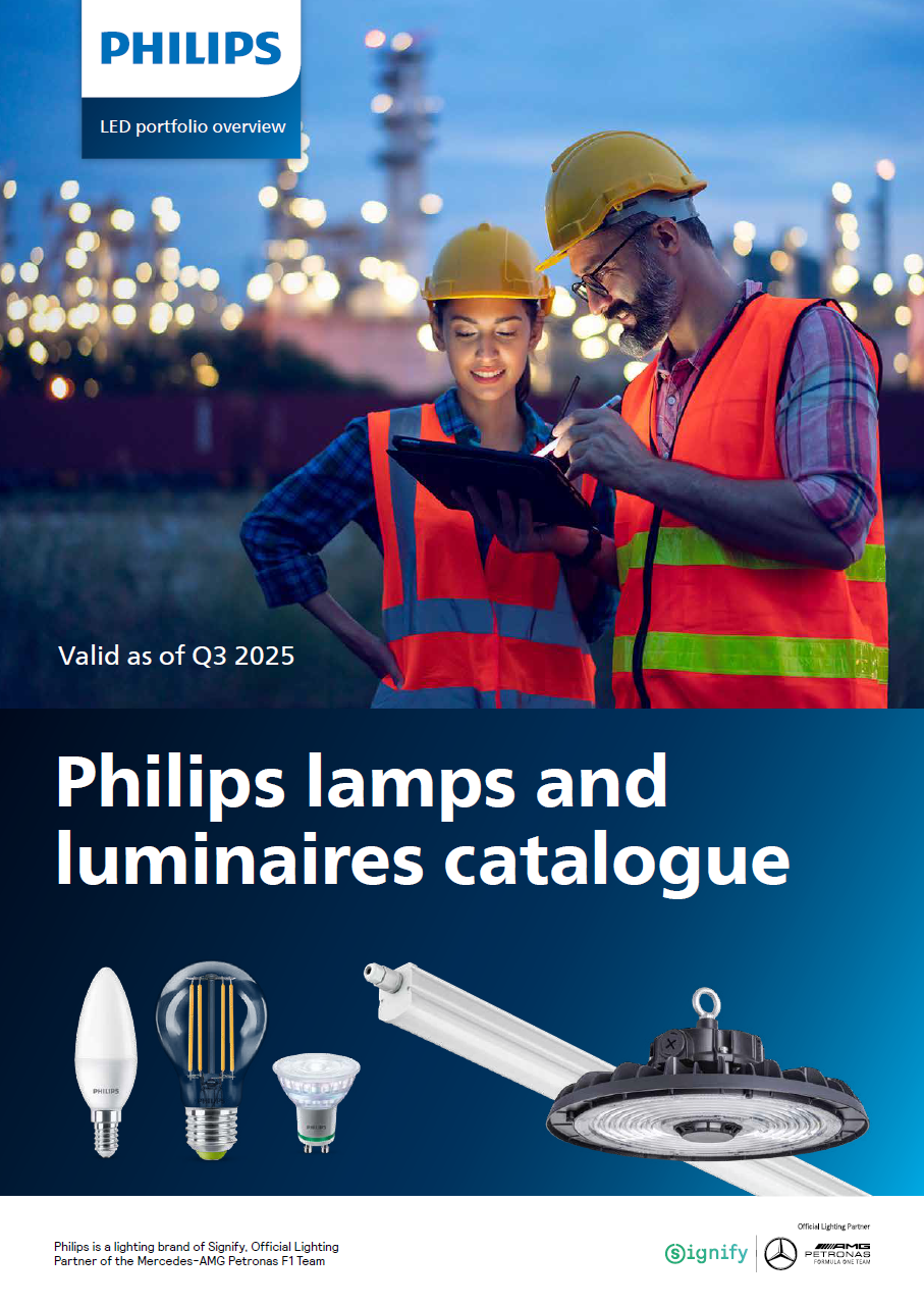 [EN] Philips LED Lamps and Luminaires catalogue Signify offer q3 2025 version for CEE