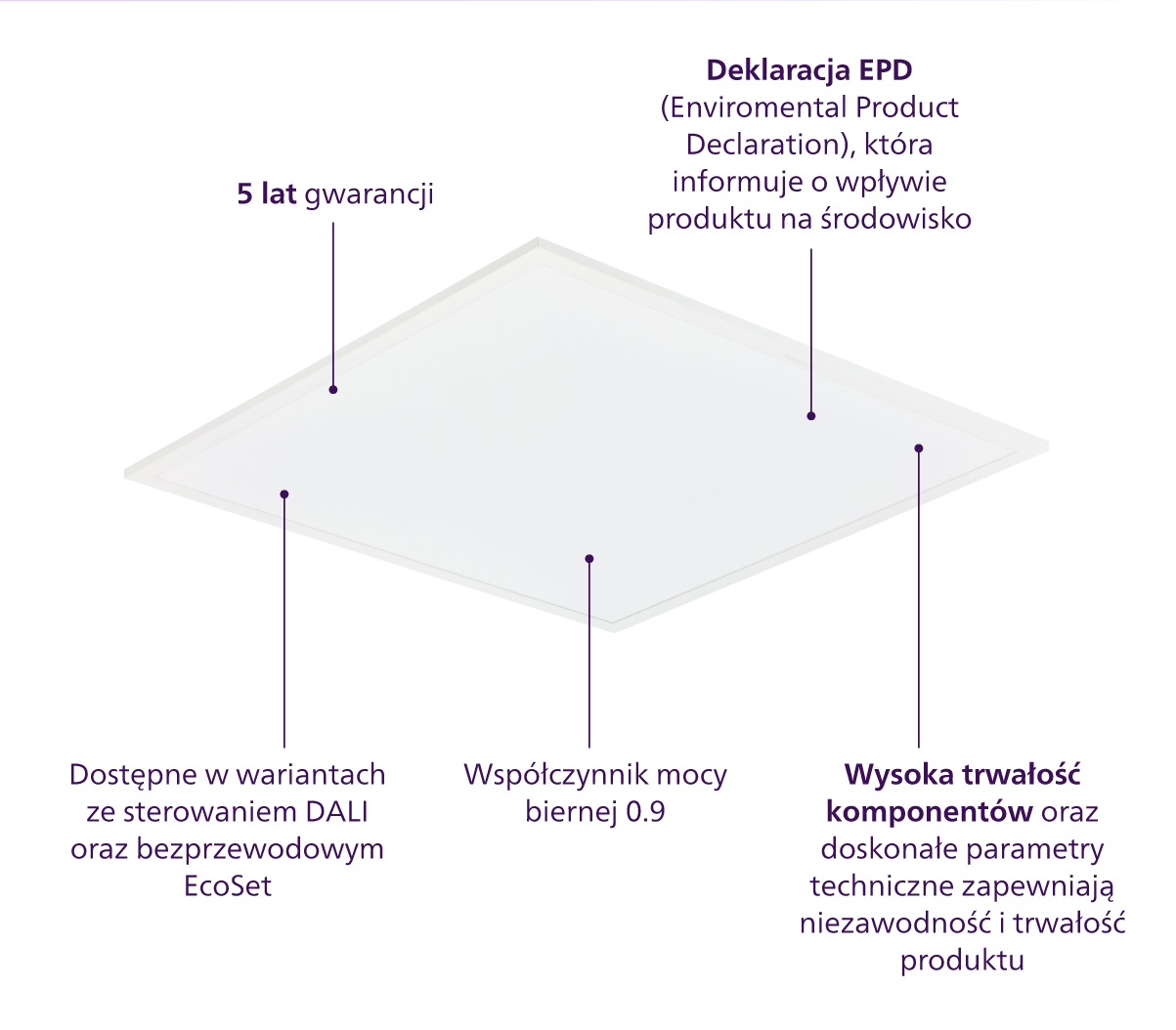 Diagram z funkcjami produktu