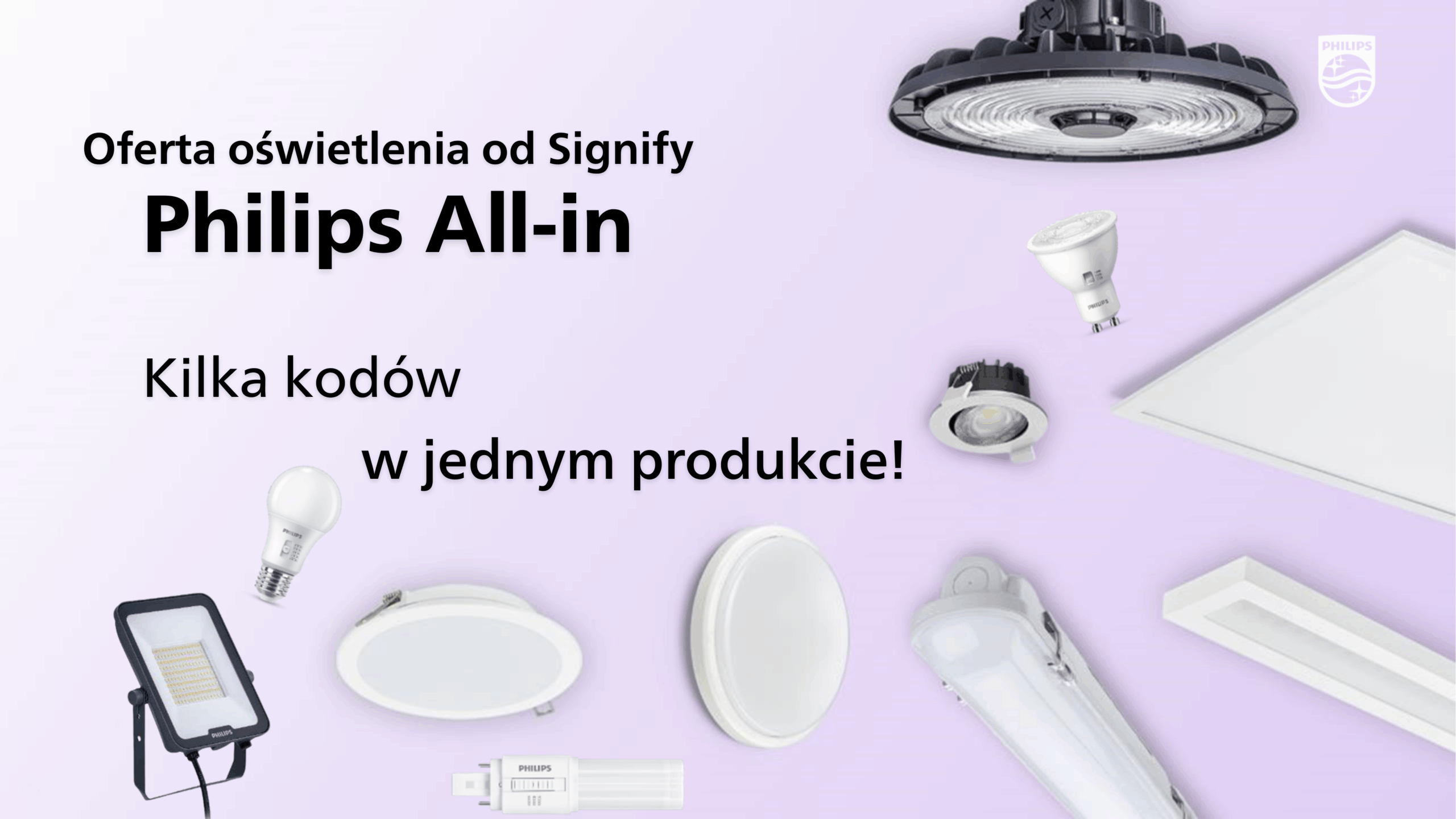 Philips All-in w ofercie Signify – kilka kodów w jednym produkcie!