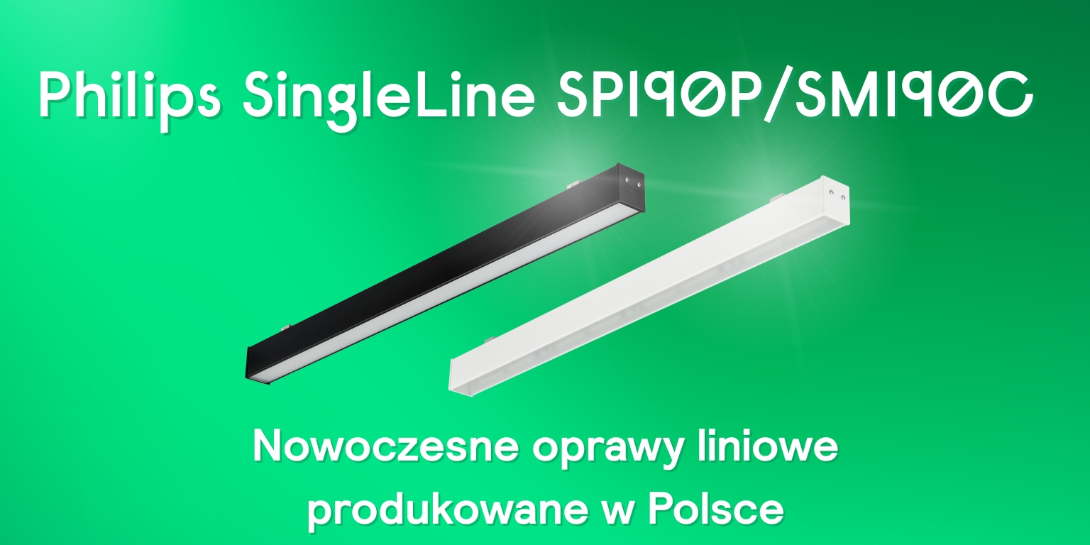 Philips SingleLine – nowoczesna oprawa produkowana w Polsce