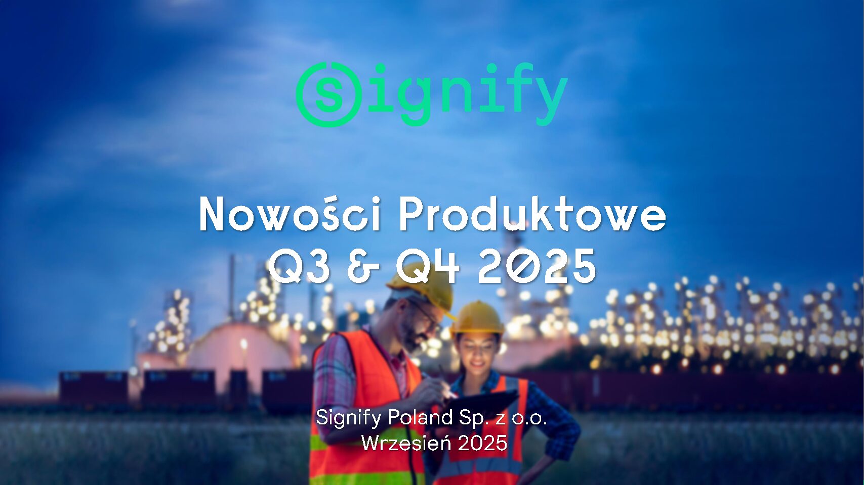 Nowości Produktowe Signify Q3 & Q4 2025