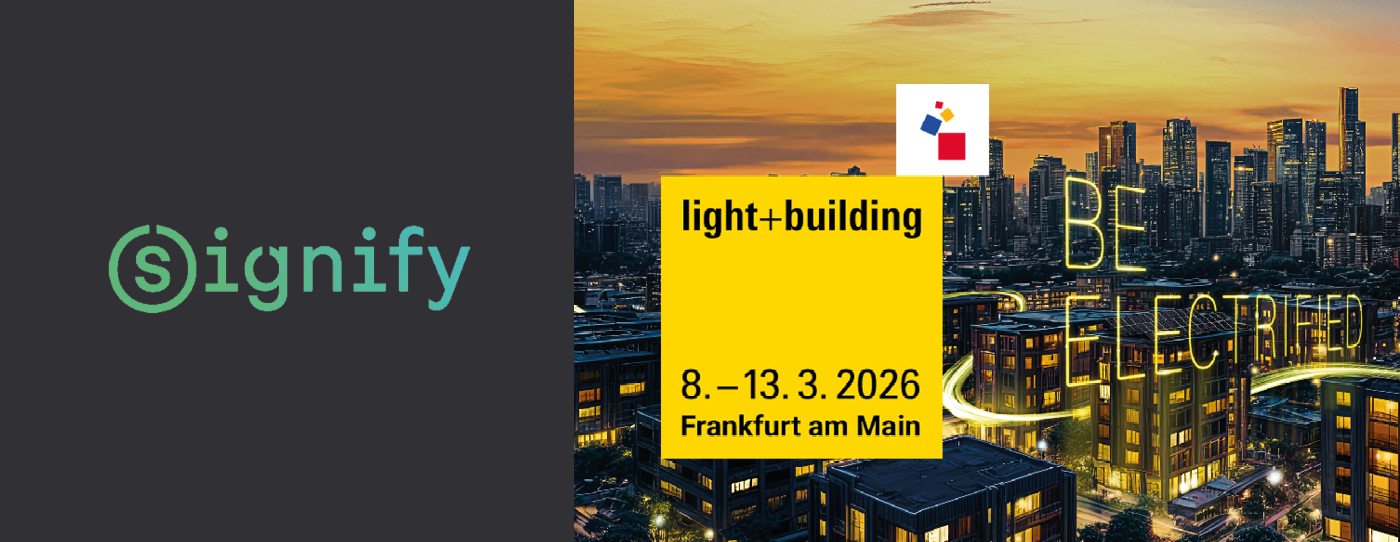 Spotkajmy się na Light + Building 2026 – Signify zaprasza!