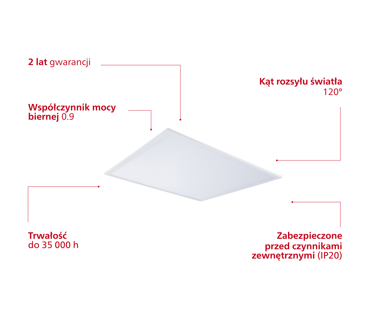 Diagram z funkcjami produktu