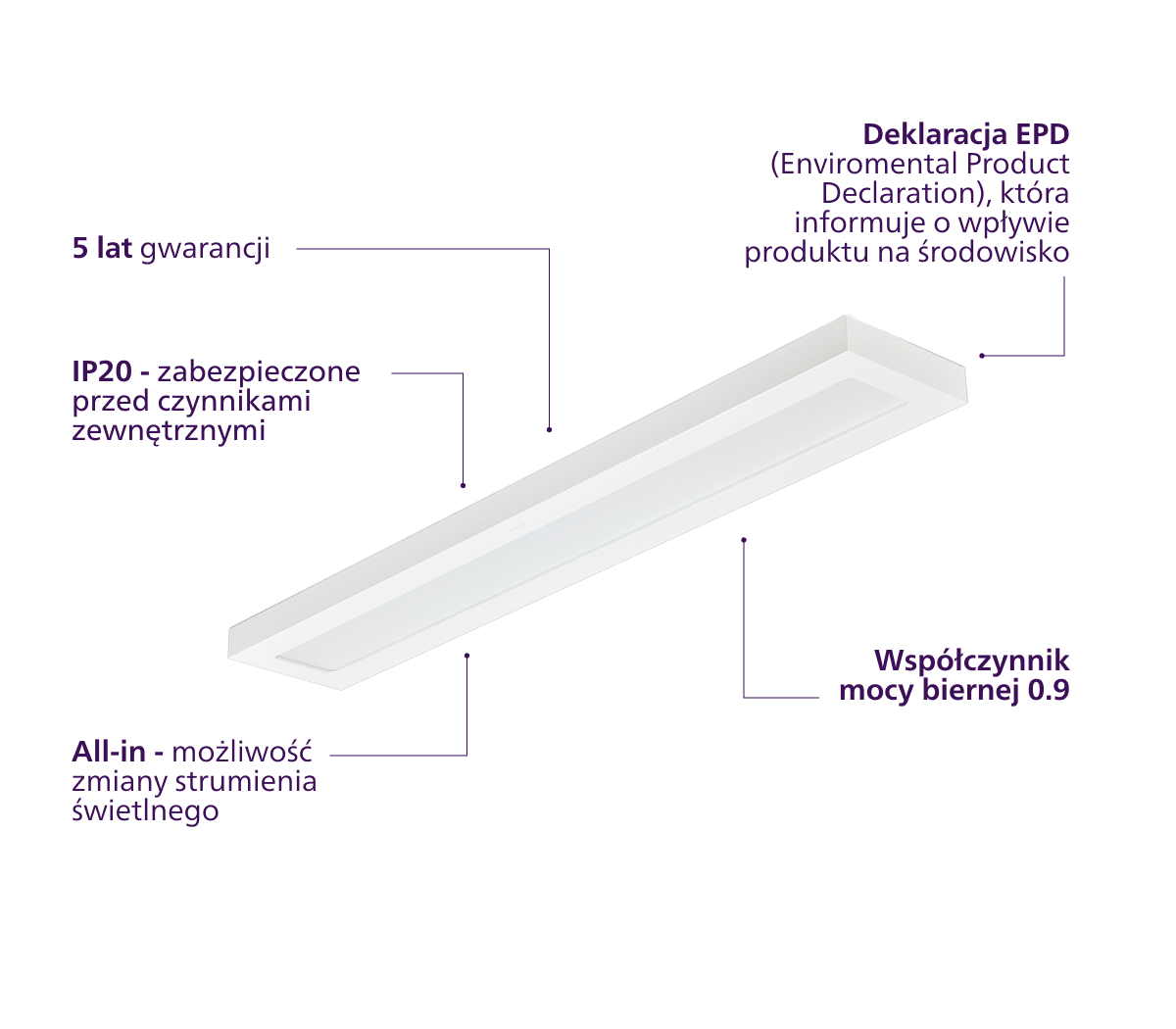 Diagram z funkcjami produktu