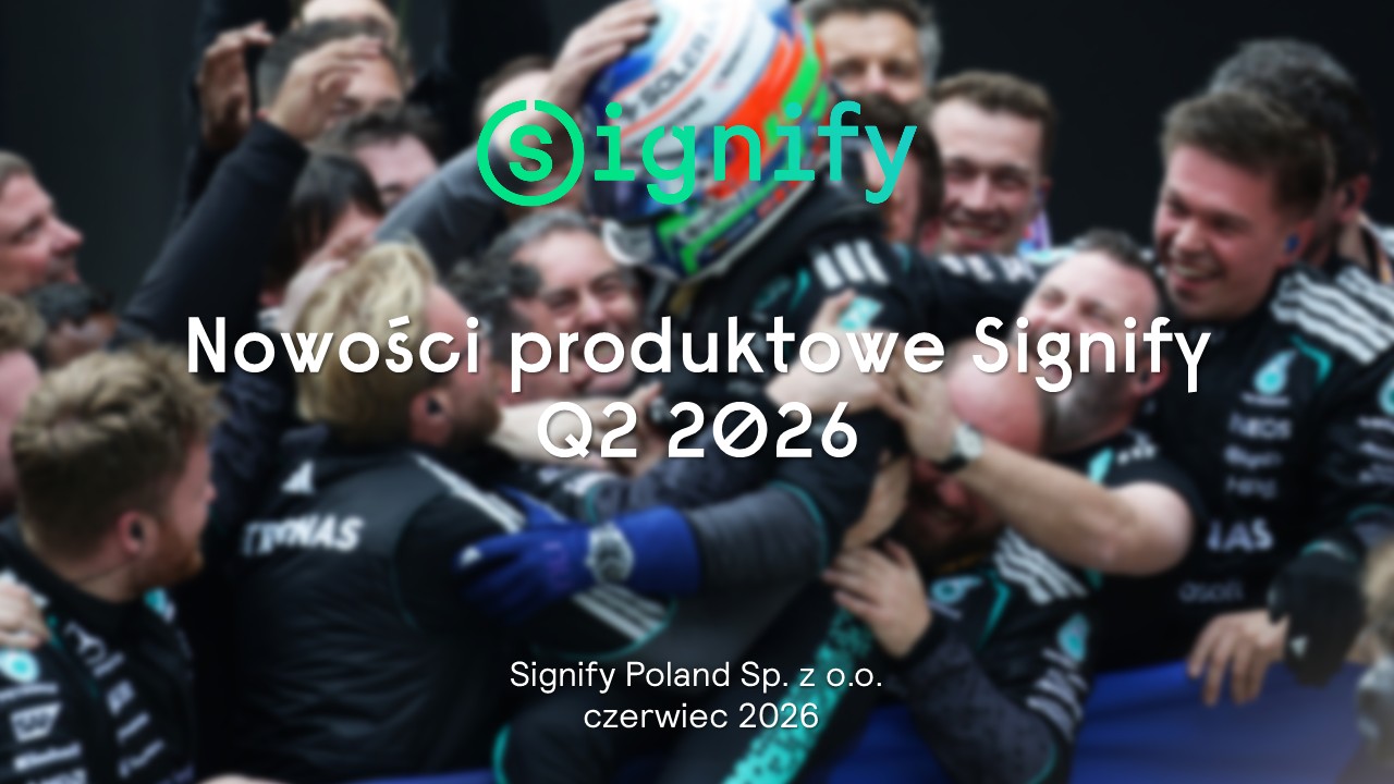 Nowości Produktowe Signify Q2 2026