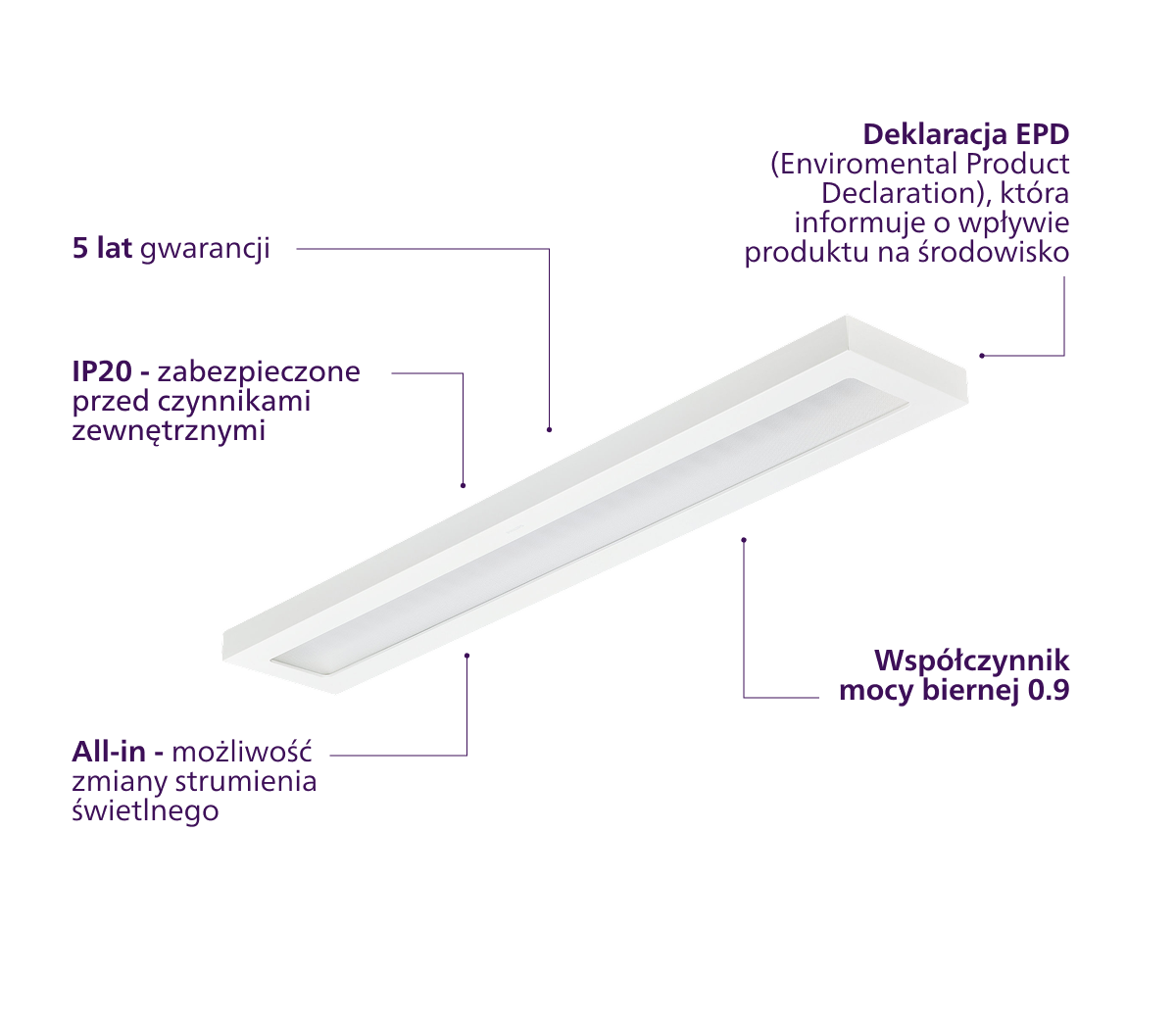 Diagram z funkcjami produktu